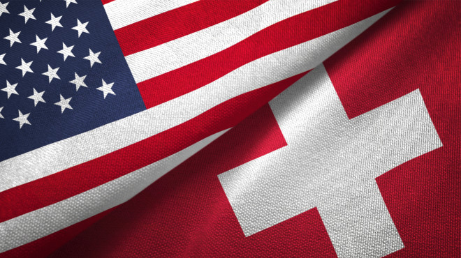 USA CH Flaggen