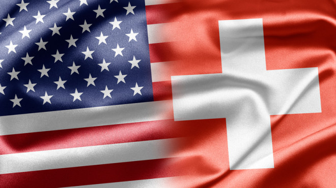 drapeaux usa-suisse